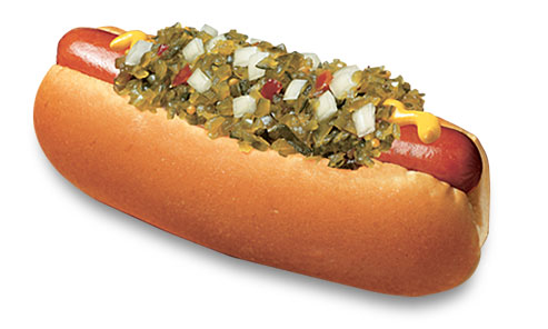 Relish Hotdog